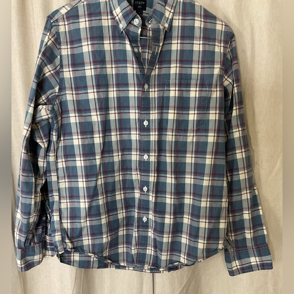 NWT J Crew Button Down Long Sleeve Shirt